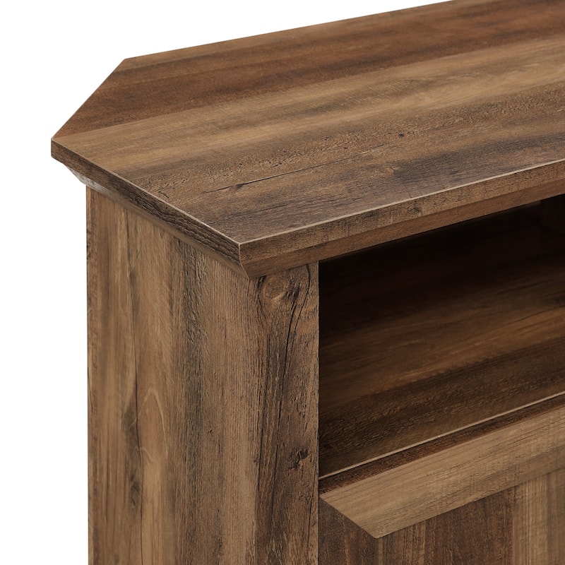 Middlebrook 44-inch Groove Door Corner TV Stand
