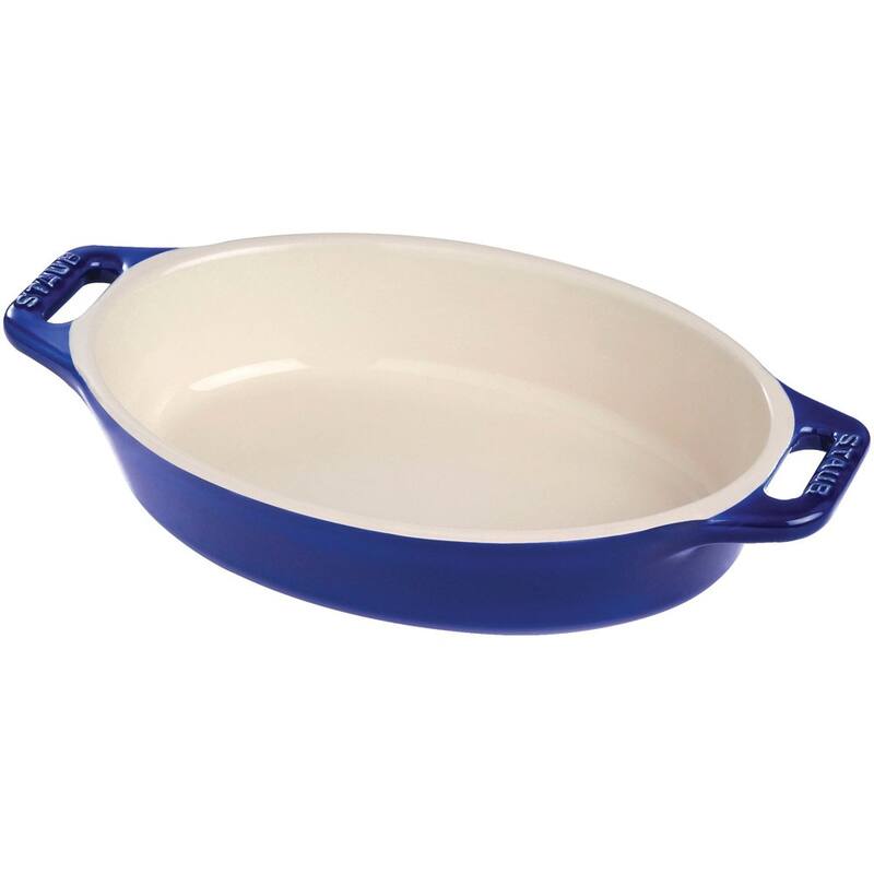 Ceramics Oval Baking Dish,Microwave freezer broiler and oven safe up to