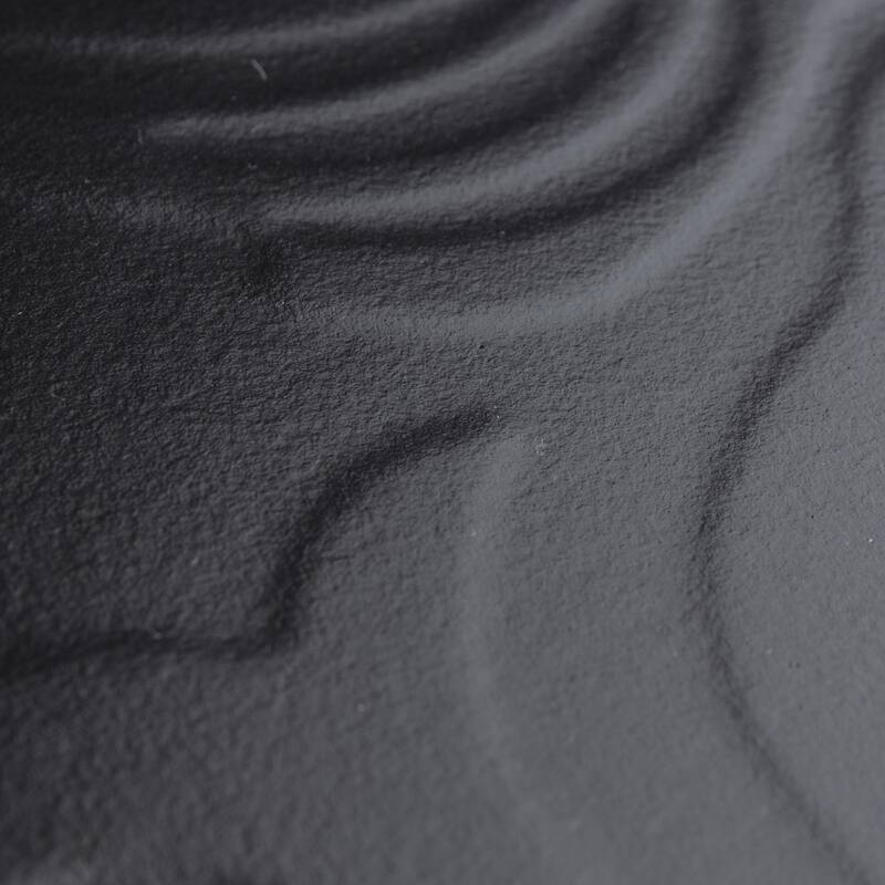 Merola Tile Gaudi Grand Hex Black 19" x 22" Porcelain Floor and Wall Tile