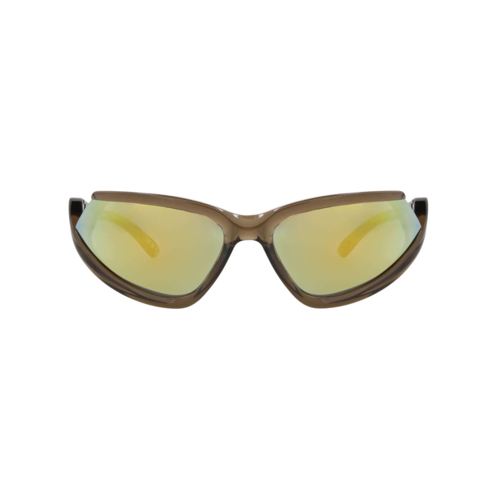 NEW BALENCIAGA unisex shield-frame bio injection sunglasses in yellow Balenciaga Shield-Frame Bio Injection Sunglasses – Zulily main image 4
