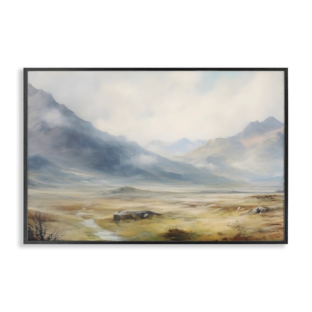 Stupell Faded Mountain Secrets Framed Giclee Art Design By Franklyn Gregory
