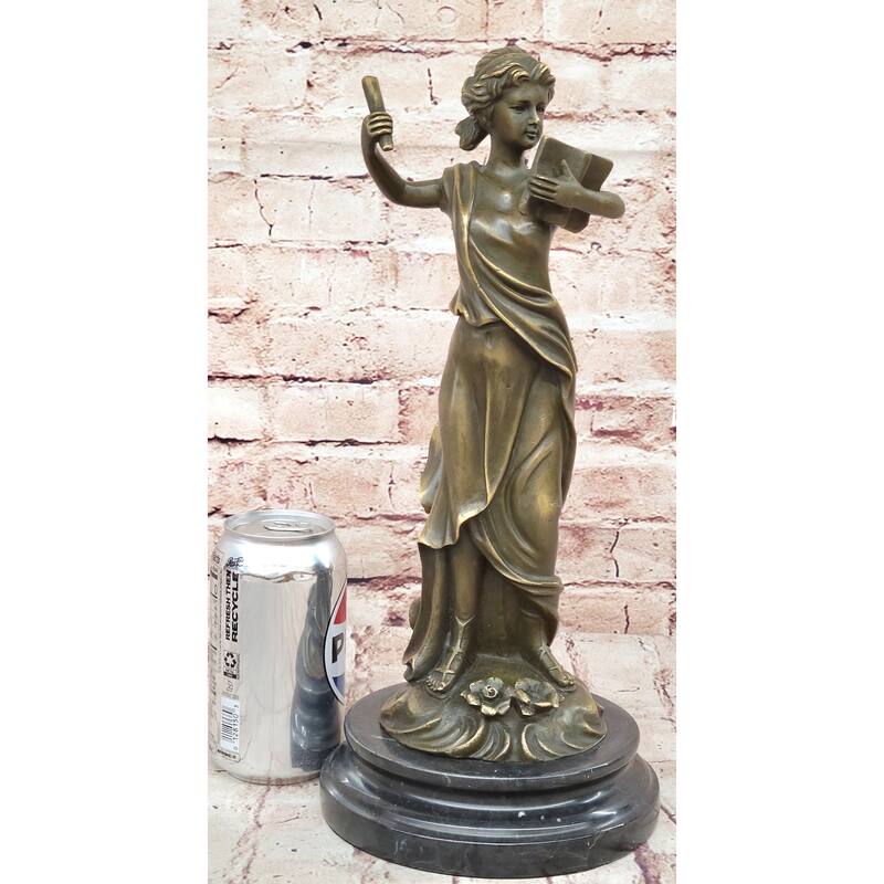 Athena Greek Goddess Mythological Figure Bronze Sculpture Original Art By Milo