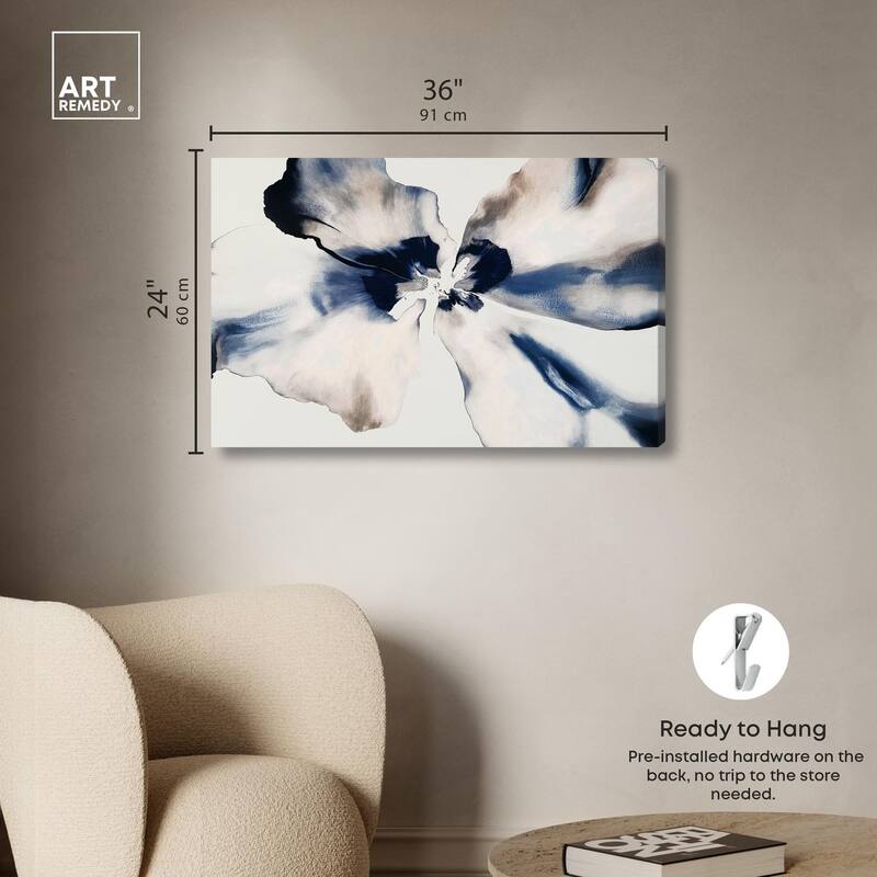 Ephemeral Beauty Canvas by Art Remedy, Gallery Wrapped