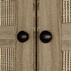 preview thumbnail 52 of 72, Rattan-Accented Wardrobe - Spacious Clothing Organizer with Style