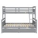 preview thumbnail 15 of 21, Twin Over Full Bunk Bed with Ladder & Storage Drawers