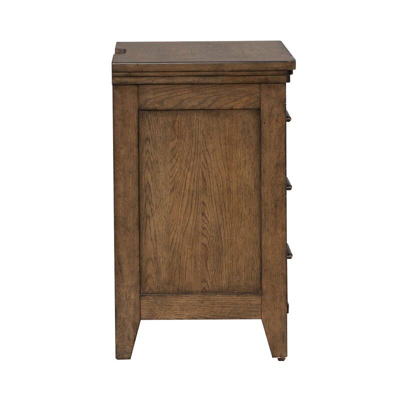 Liberty Furniture Carolina Park Nightstand with Charging Station
