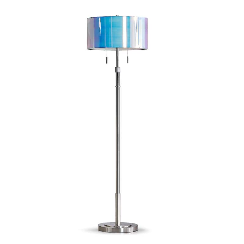 The Grande 55"~66"H Adjustable Floor Lamp_Brushed Nickel