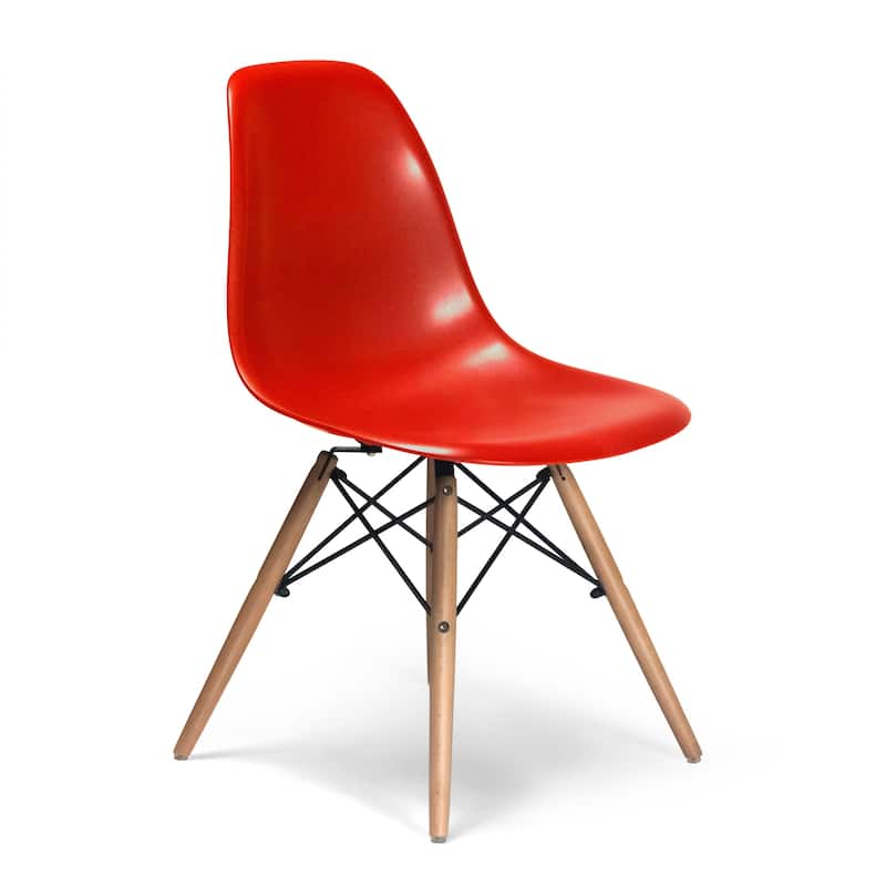 Paris-2 Side Chairs with Natural Legs (Set of 2)