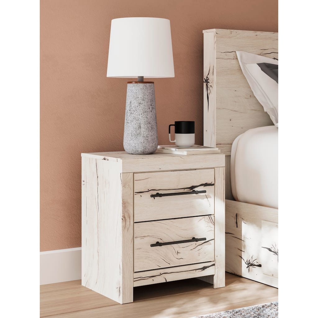 Signature Design by Ashley Lawroy Light Natural Nightstand