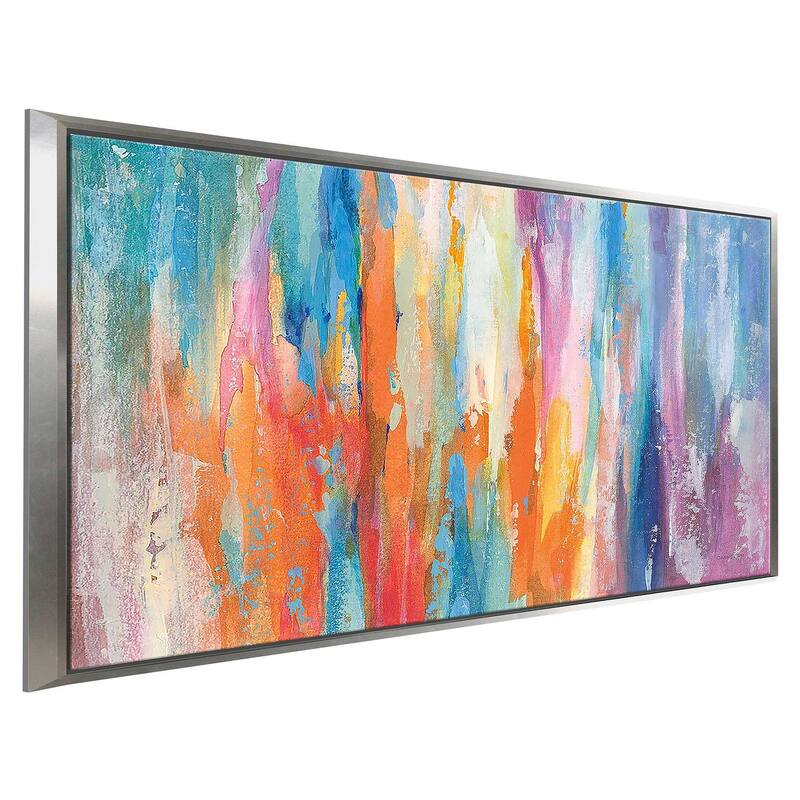 "Riviera" Print on Floating Canvas