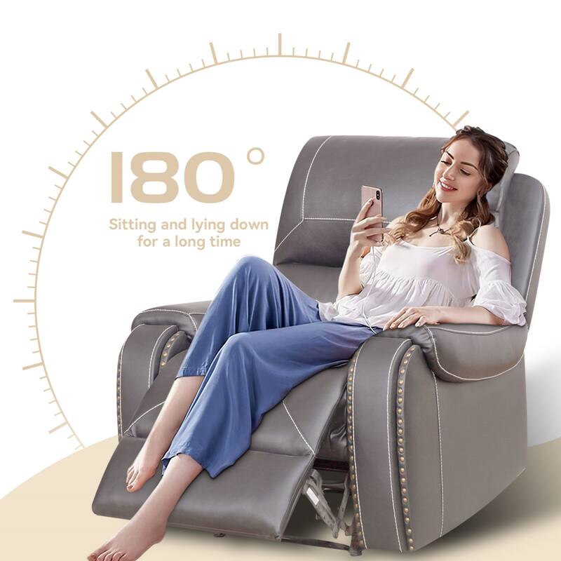 Contemporary Reclining Seating Collection Functional Sectional Sofa Set
