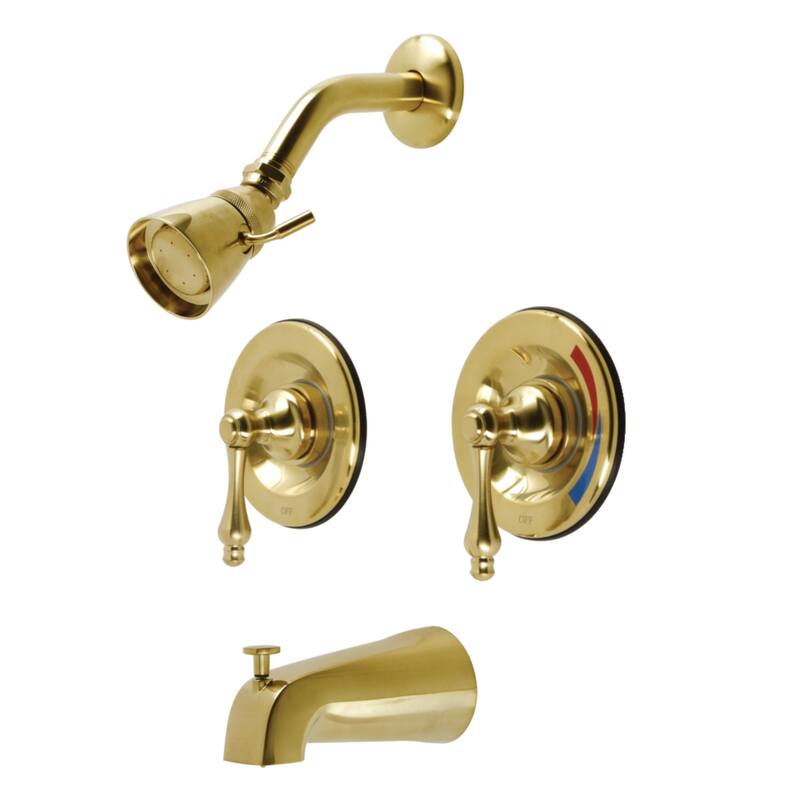 Vintage Pressure Balanced Two-Handle Tub and Shower Faucet