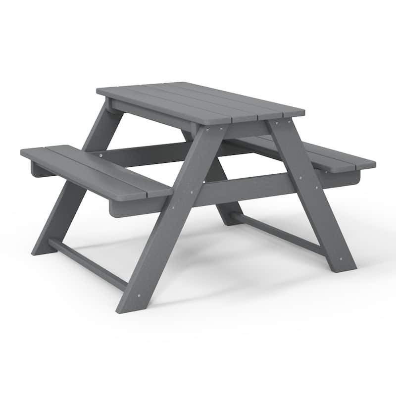 Laguna Kids Outdoor Poly Picnic Table