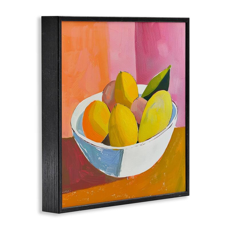 Stupell Bold Kitchen Citrus Fruits Framed Giclee Art Design By Walker Noble