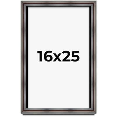 16x25 Shadow Box Frame Brown Cherry | 2.625 Inches Deep Pine Wood