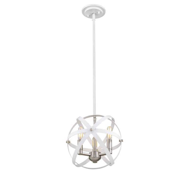 Z-Lite Cavallo 3 Light 12" Wide Globe Chandelier