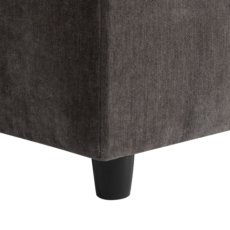 100.4'' Roomy U-Shaped 6-Seat Sectional Sofa with Removable Ottomans and Easy-Clean Cushions for Living Room