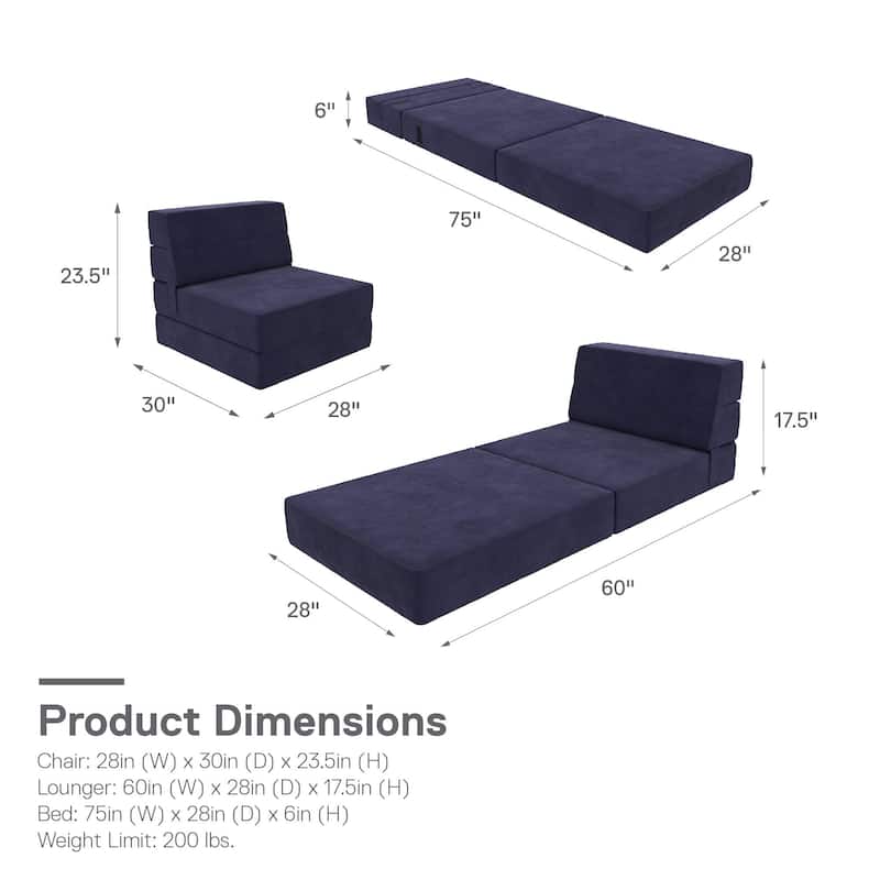 The Novogratz Flower Modular Chair