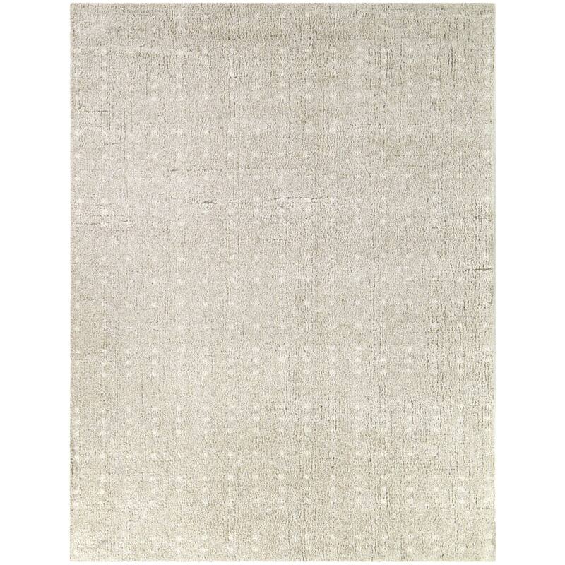 Pelias Modern Dots Area Rug - Taupe - 7'10" x 10'