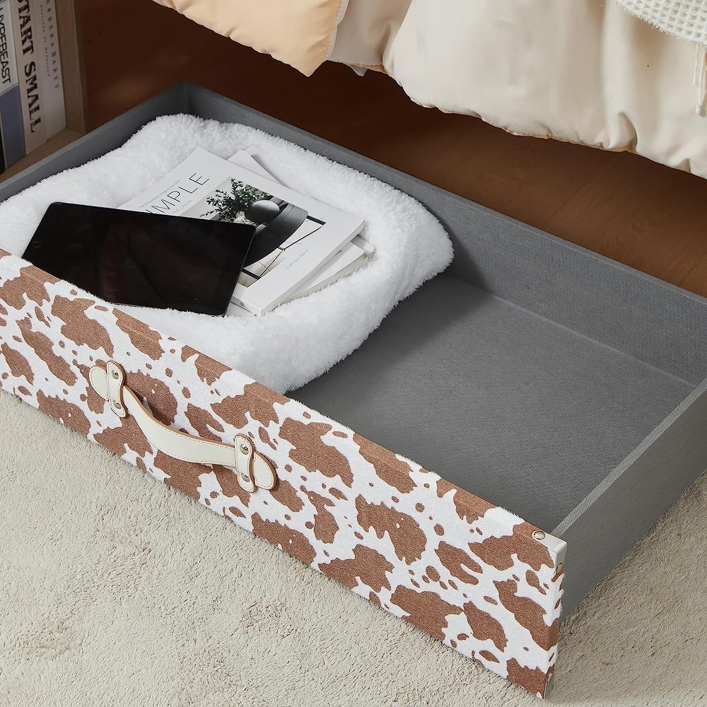 Texture® Brand - Rolling Under Bed Storage Drawer by DormCo