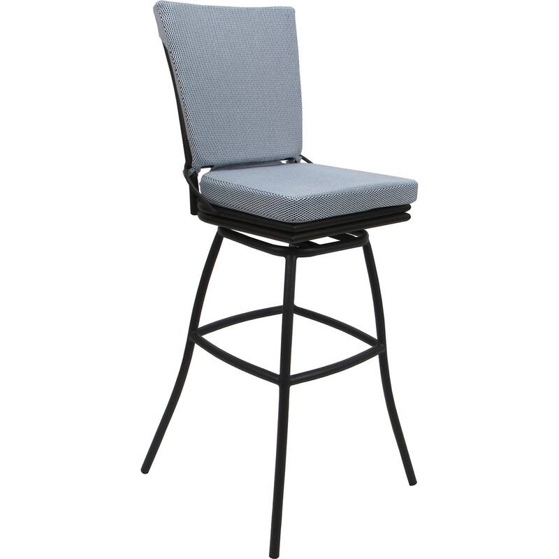 Outdoor Patio Counter 26" 30" Extra Tall 34" Bar Stool - Ofir Armless