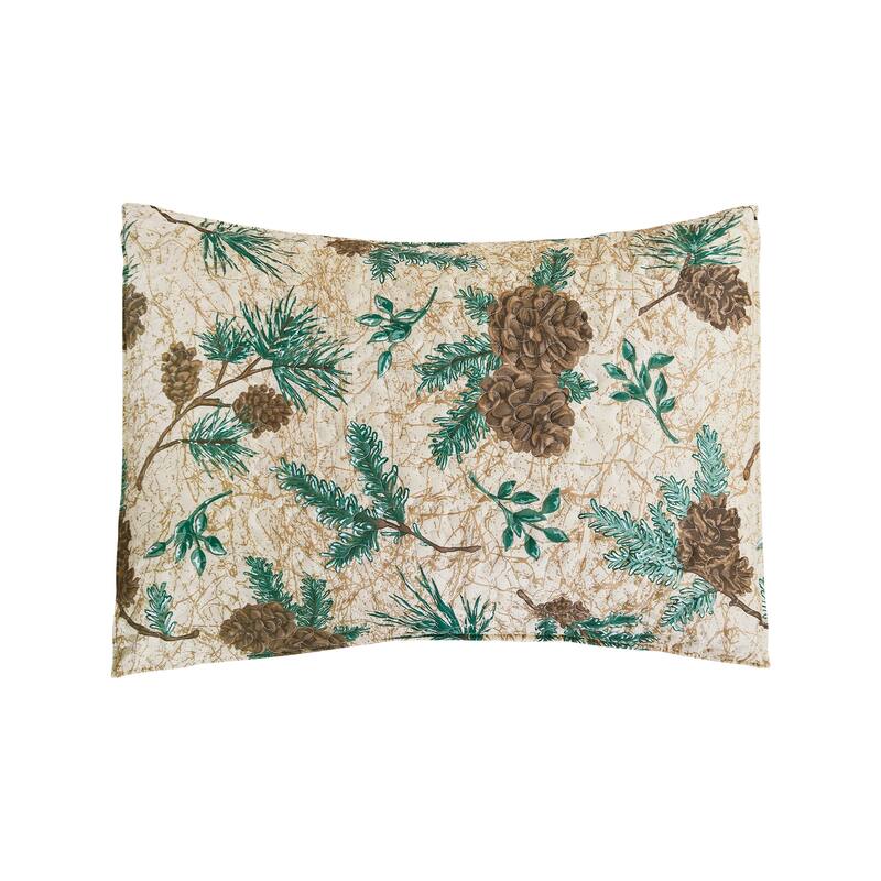 Rustic Pinecone Reversible Quilt