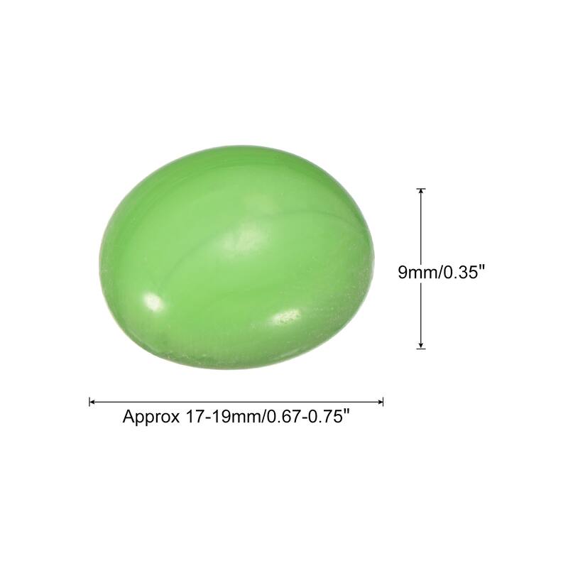 Decorative Flat Ceramic Marbles 17-19mm Rock Vase Filler