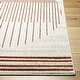 preview thumbnail 30 of 44, Livabliss Joel Mod Black/Ivory Ombre Geometric Striped Area Rug