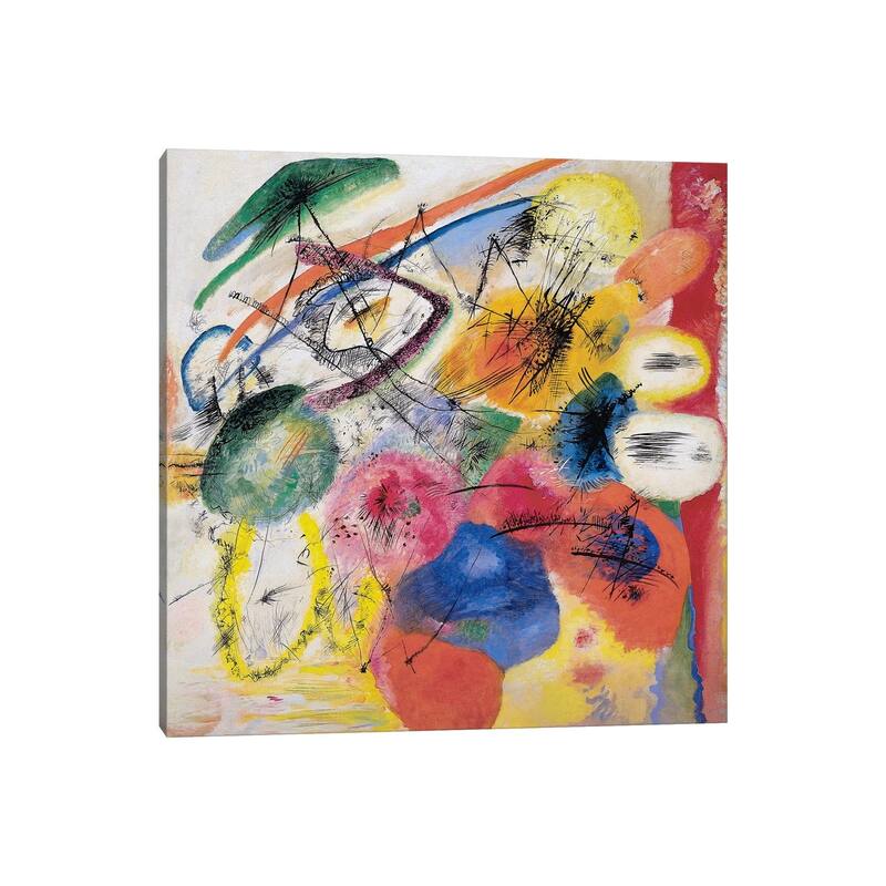 iCanvas "Black Lines" by Wassily Kandinsky Canvas Print