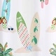 preview thumbnail 2 of 1, Avanti Flamingo Jingle Shower Curtain