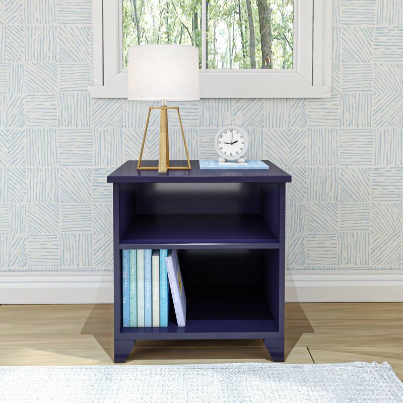 Max and Lily Nightstand with Shelf
