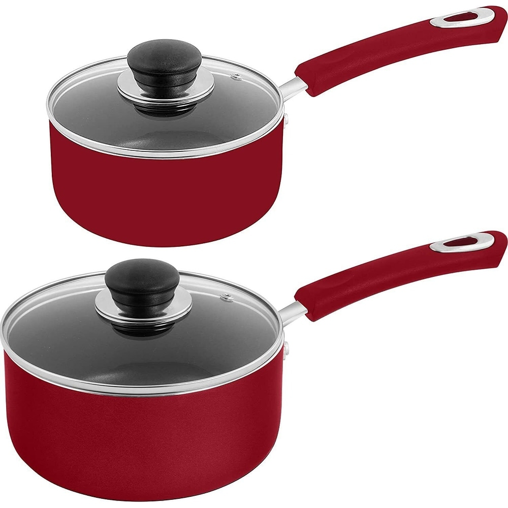 Farberware New Traditions Speckled Aluminum Nonstick 12 1/2-inch Red Deep  Skillet - Bed Bath & Beyond - 8985316