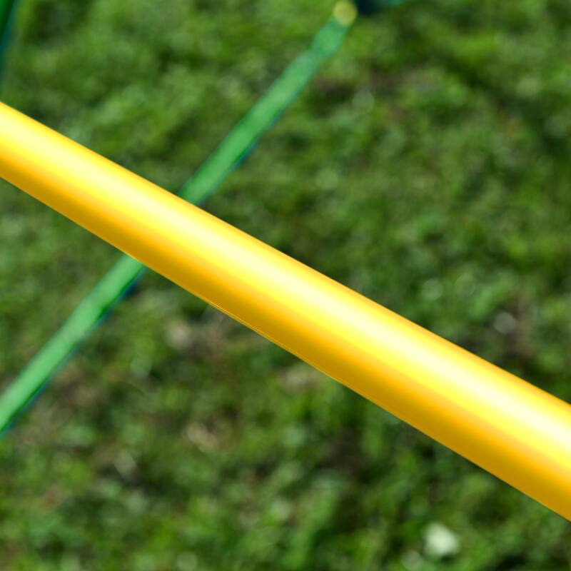 12ft Geometric Dome Climber Play Center, Kids Climbing Dome Tower, Rust & UV Resistant Steel Supporting 1000 LBS