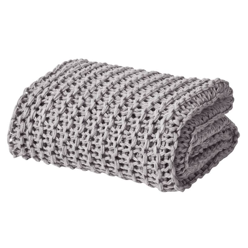 Luca Chunky Knitted Luxury Throw