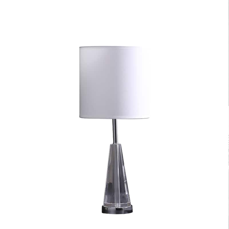 21.5 In. Elli Prism Cone Crystal Table Lamp