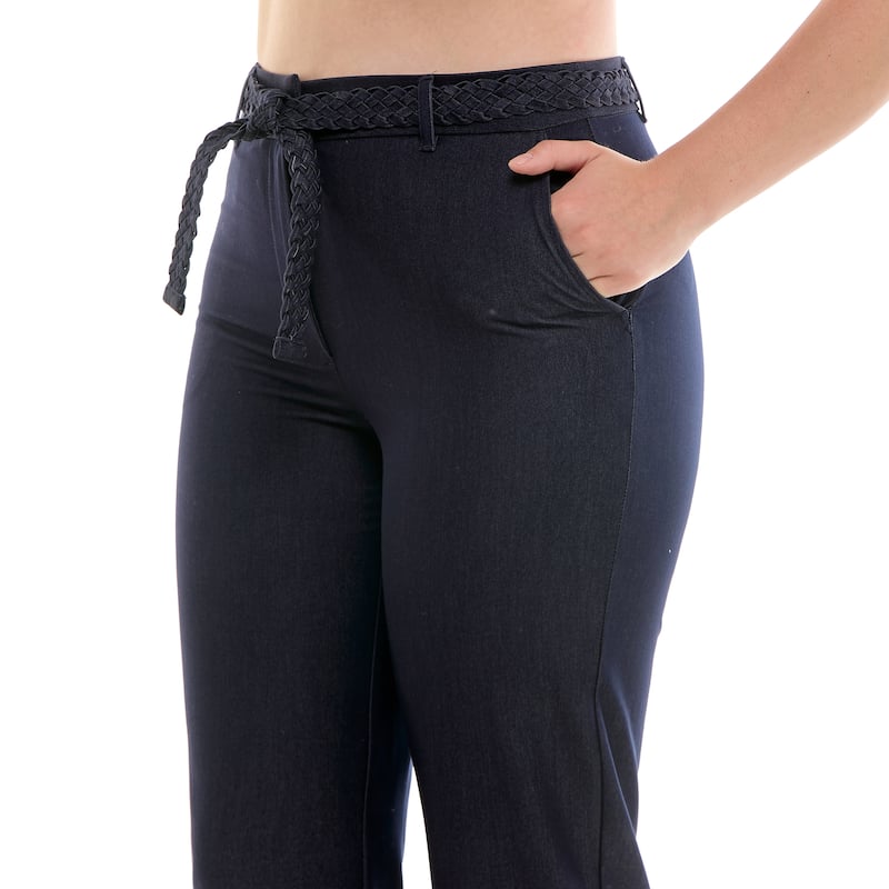 Nanette Lepore Soft Denim Trousers
