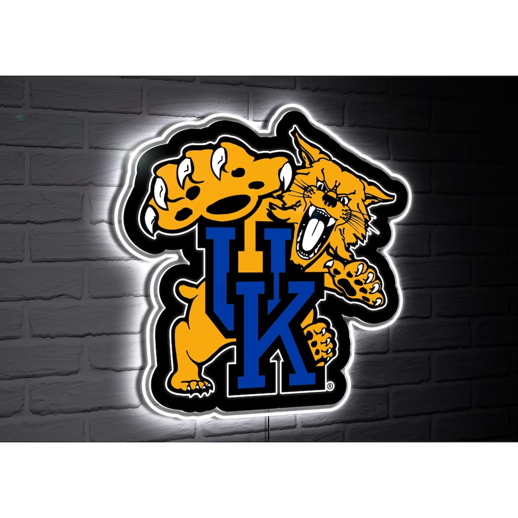 University of Kentucky College Mascot Plug-In LED Lighted Sign