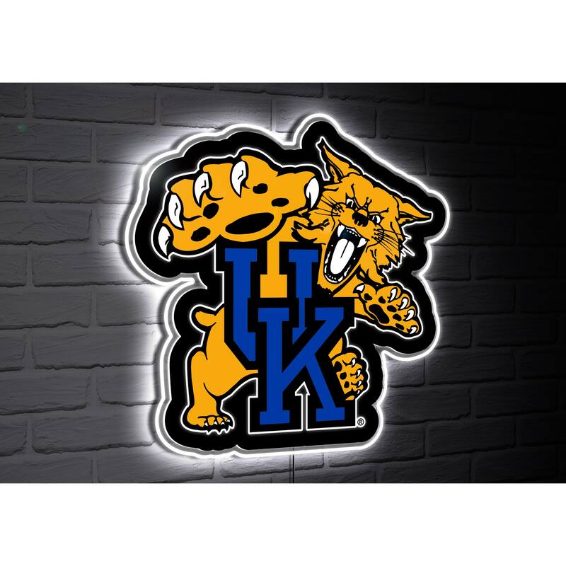 University of Kentucky College Mascot Plug-In LED Lighted Sign