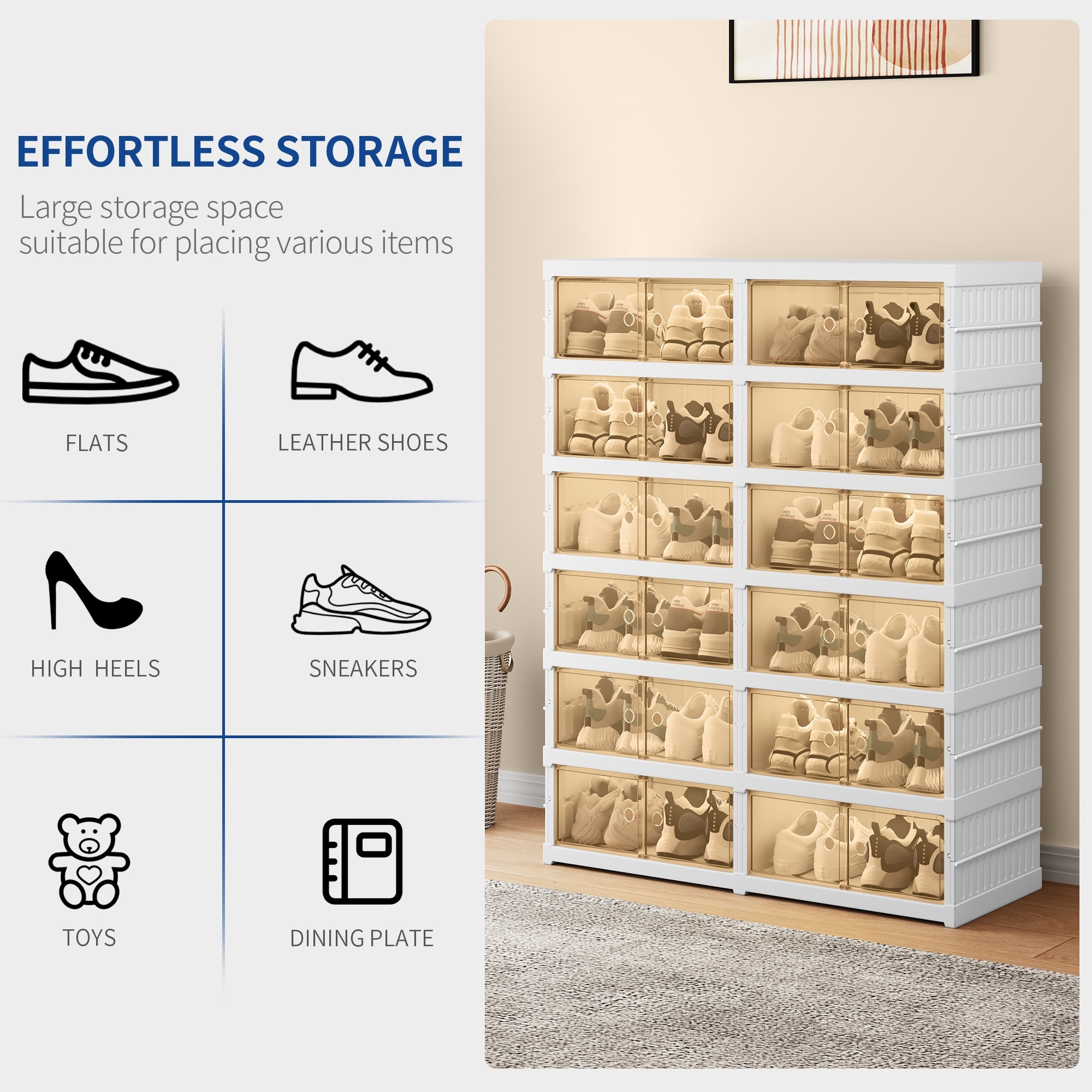 High heel storage boxes deals