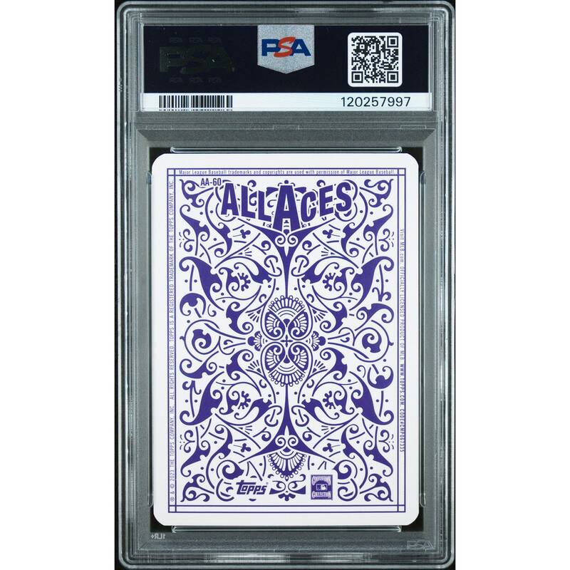 Don Drysdale 2023 Topps All Aces Baseball Card #AA60 Graded PSA 9 Cert # 120257997 - 8' x 11'