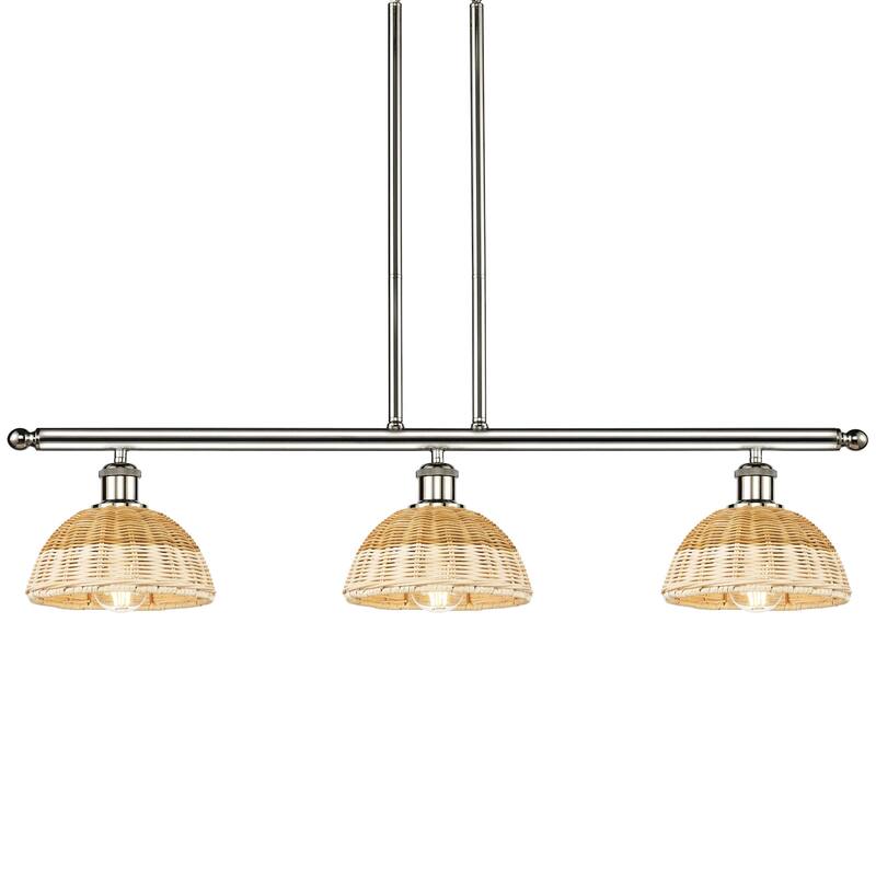 Innovations Lighting 516-3I-8-36 Bristol Natural II Linear Bristol - Polished Nickel / Natural