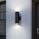 preview thumbnail 1 of 3, Min Cylinder Outdoor Wall Light (LED/Incandesent) - 12"