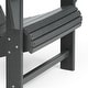 preview thumbnail 34 of 156, Aderson Outdoor Poly Adirondack Chair With Ottoman And Side Table 12-Piece Set