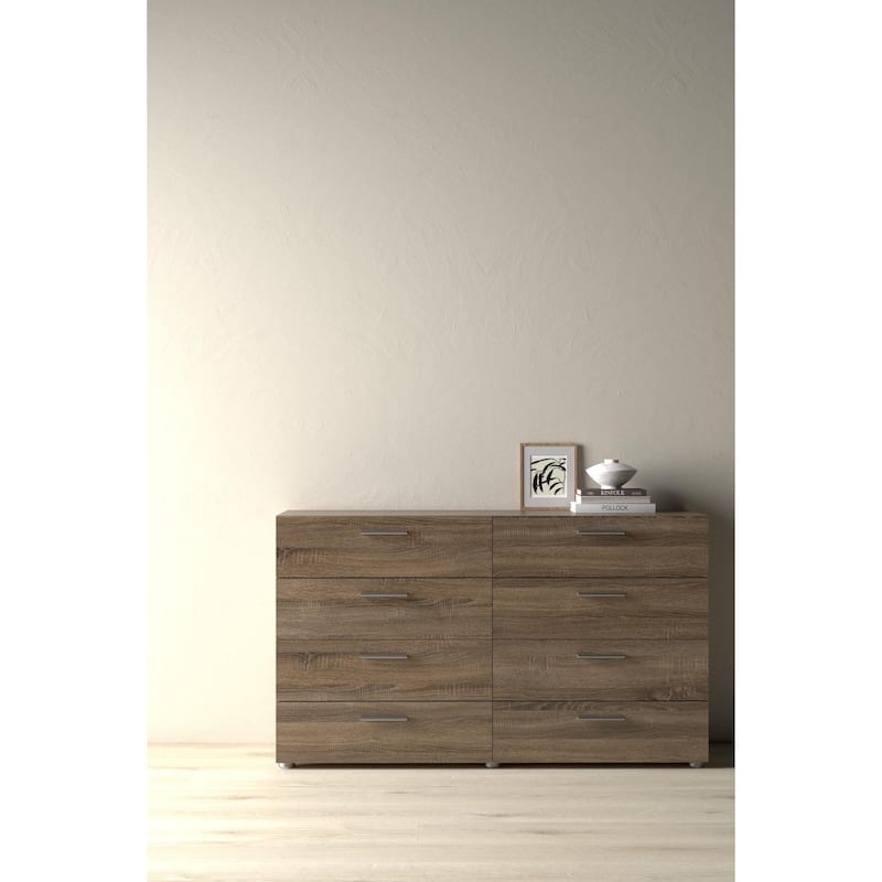 Porch & Den Angus Space-saving 8-Drawer Double Dresser