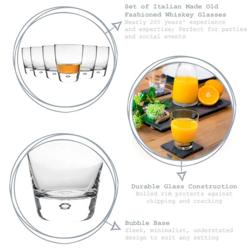 Bormioli Rocco Luna DOF Glasses Set