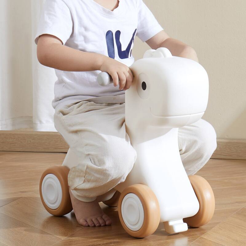 3 in 1 Rocking Horse for Toddlers with Wheels and Balance Board - 27.16 x 12.20 x 18.11 inch