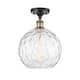 Option Black Antique Brass / Clear Water Glass
