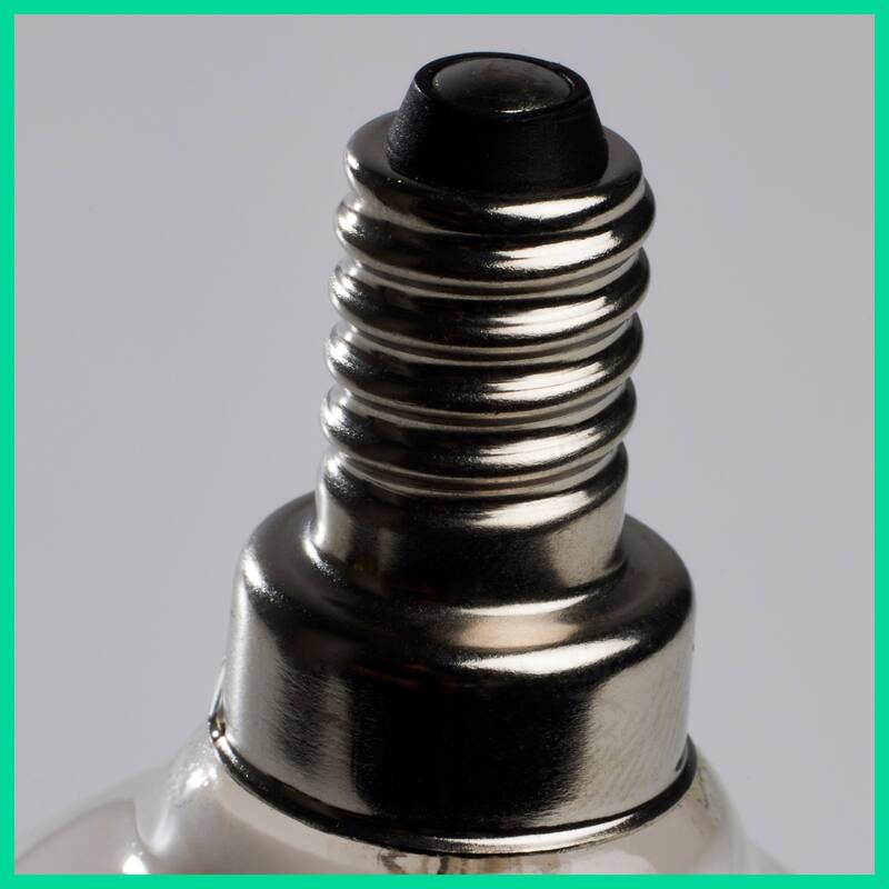 4.5 Watt G16.5 LED White Candelabra Base 5000K 120 Volt 2-Card