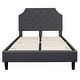 preview thumbnail 116 of 121, Tufted Platform Bed with 10 Inch Pocket Spring Mattress