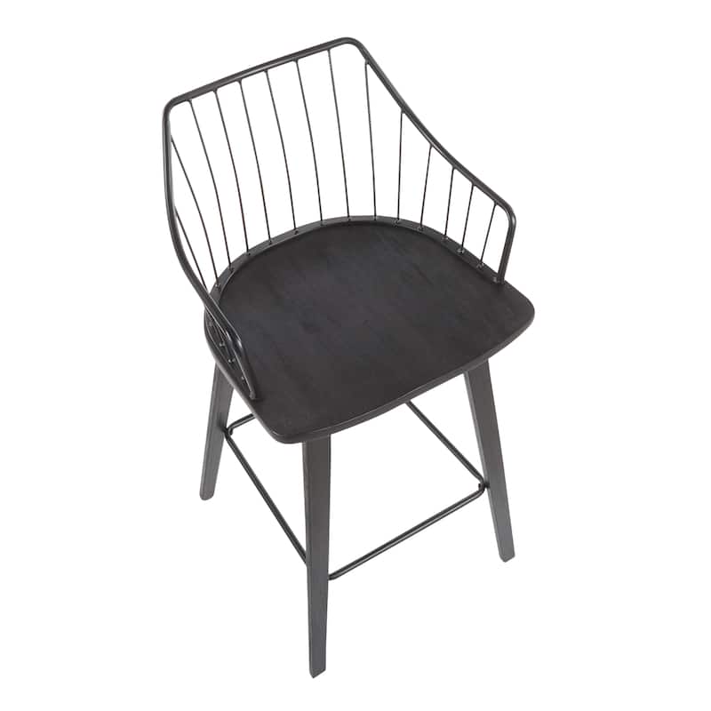 The Gray Barn Winston Fixed-Height Counter Stool